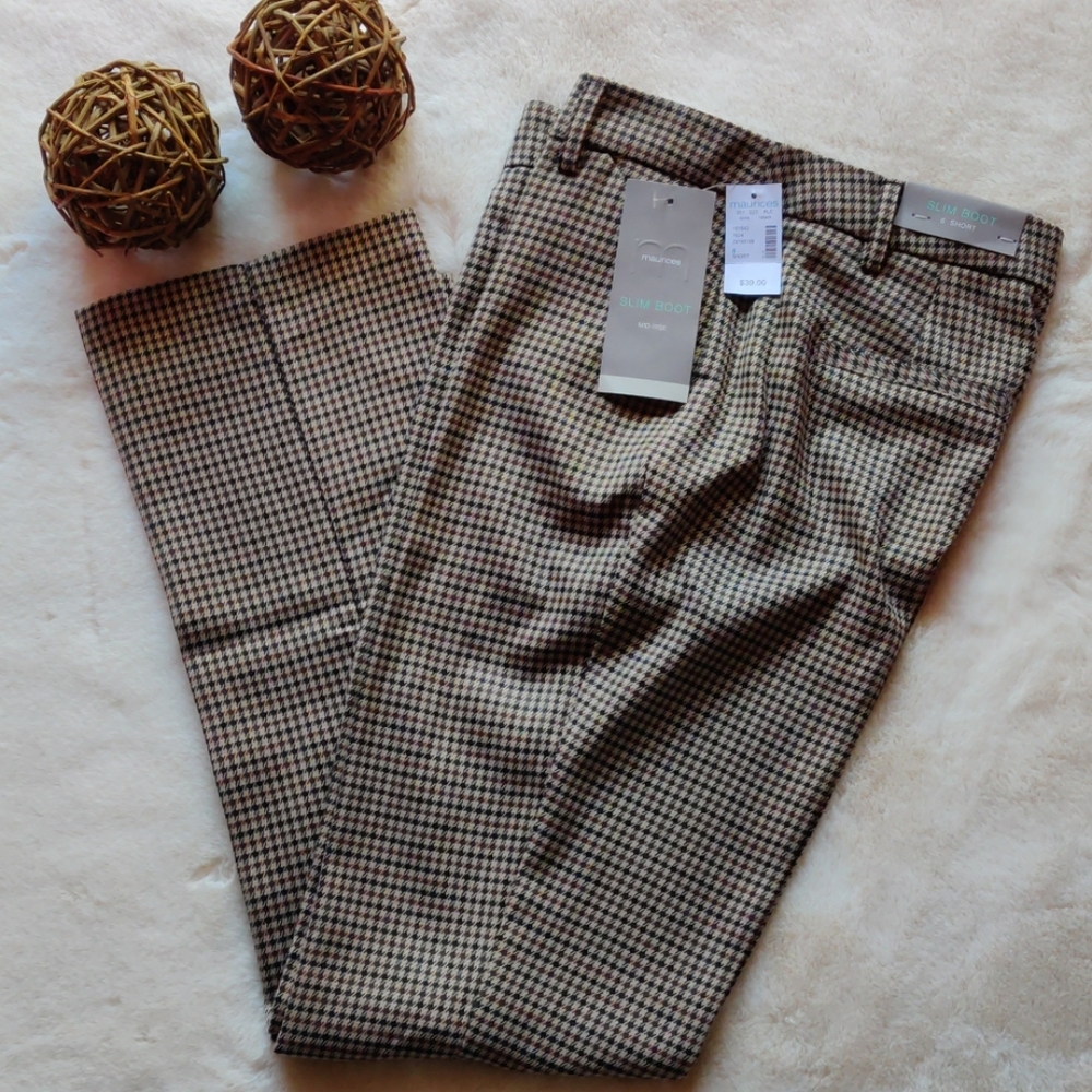 Maurice's slim boot slacks